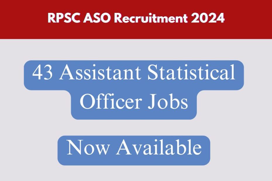 RPSC ASO Recruitment 2024